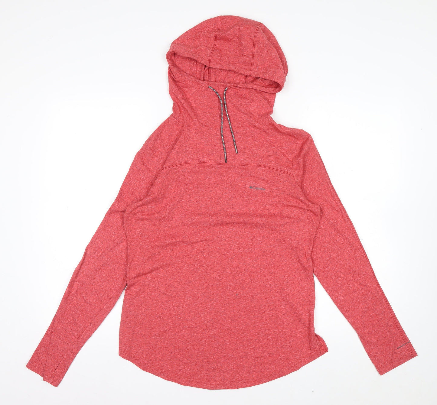 Columbia Womens Red Pullover Hoodie Size S Long Sleeve Activewear