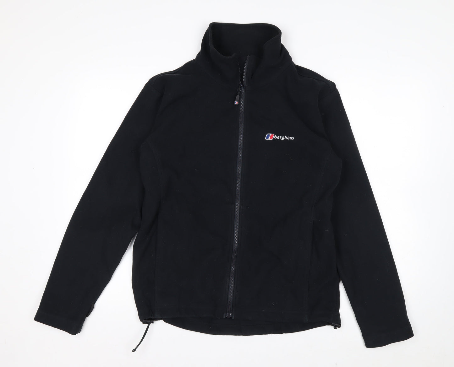 Berghaus Men Black Fleece Full Zip Outdoor Jacket M Regular Fit