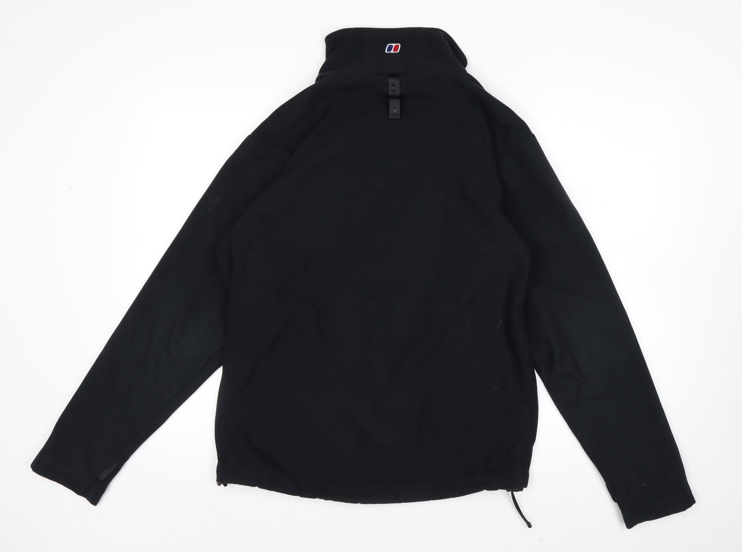Berghaus Men Black Fleece Full Zip Outdoor Jacket M Regular Fit