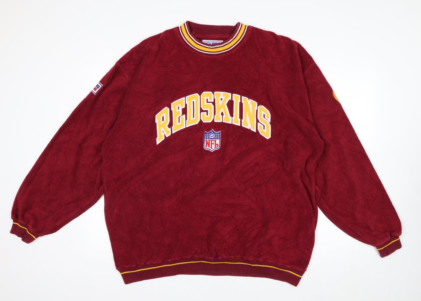 Starter Pro Line Men's Red XL Pullover Fleece NFL Sweatshirt