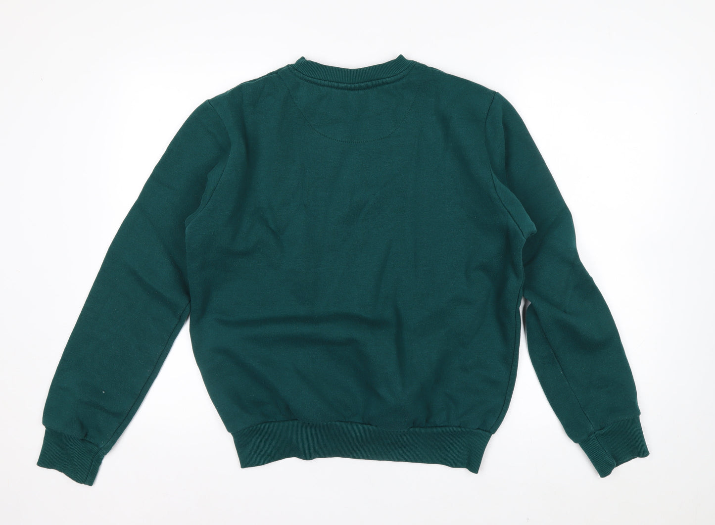 McKenzie Men's Green Crew Neck Pullover Sweatshirt Size M