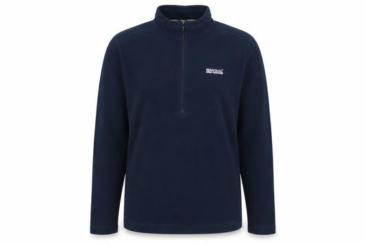 Regatta Great Outdoors Navy 1/2 Zip Fleece Sweatshirt Teens 14 Years