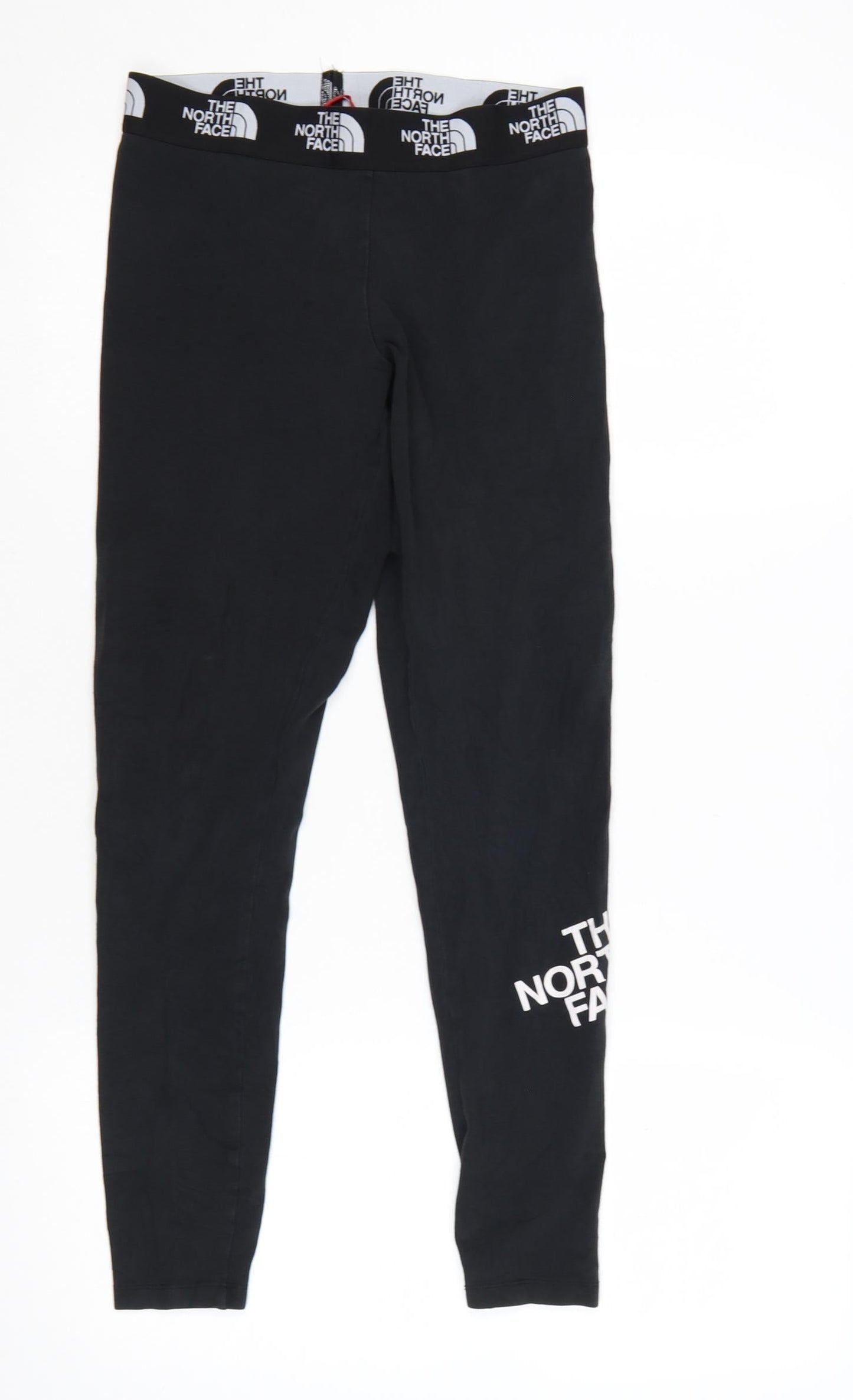 The North Face Womens Black Stretch Logo Leggings Size S