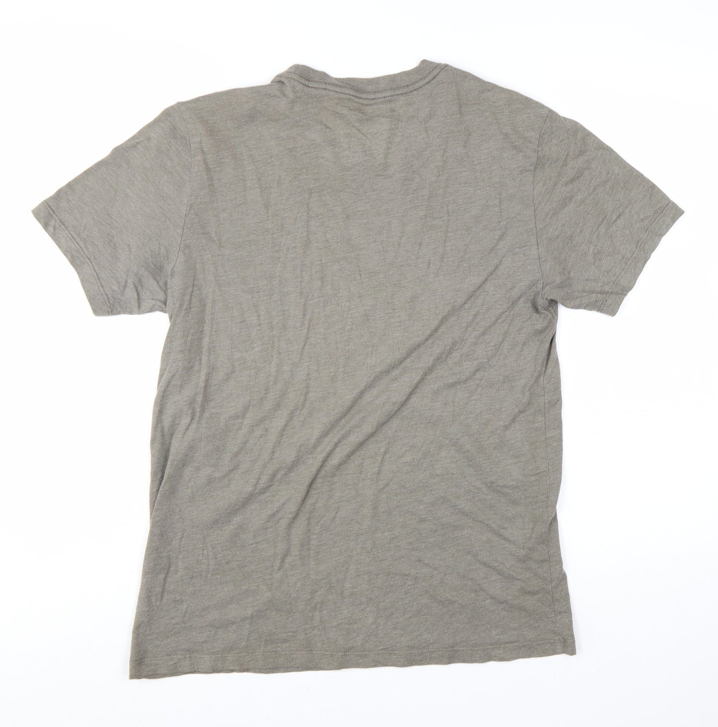 Levi's Men's Grey Logo Graphic Regular Fit Cotton T-Shirt Size M