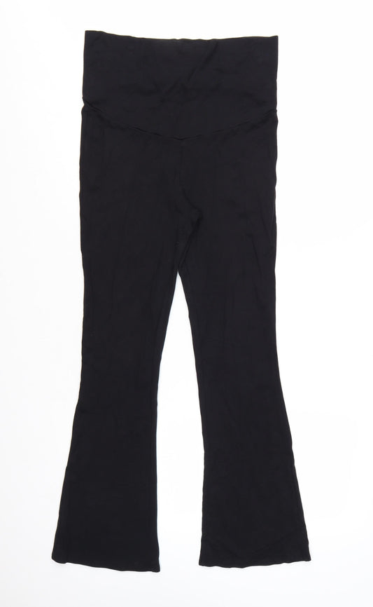 Prewornwholesale purple cropped slim fit active T-shirt with short sleeves and a high neckline.