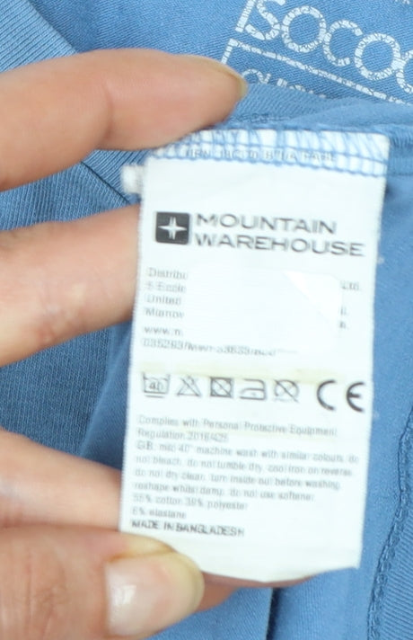 Mountain Warehouse Women Blue Size 12 Isocool Quick Dry T-Shirt