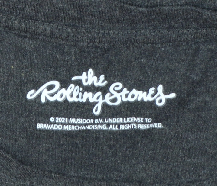 The Rolling Stones Women's Black Graphic T-Shirt Size 12