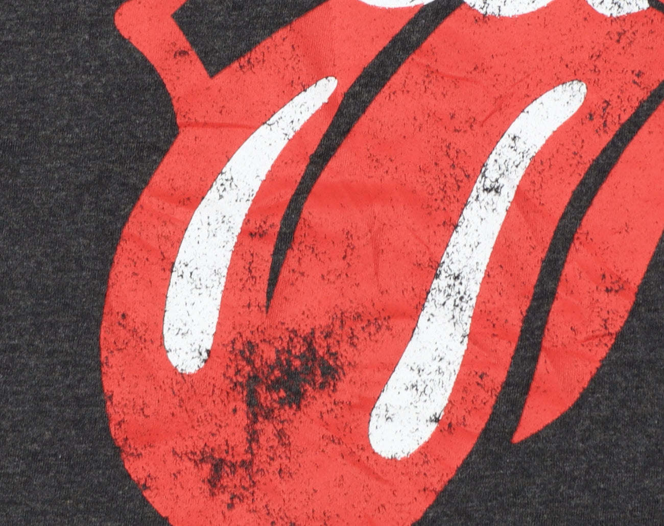 The Rolling Stones Women's Black Graphic T-Shirt Size 12