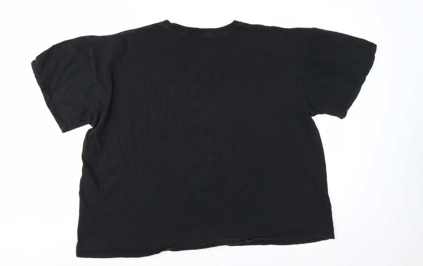 Pink Floyd Unisex Black 2XL Music Graphic T-Shirt Cotton Crew Neck