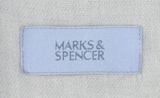 Marks and Spencer Women Beige Size 18 Sheath Knee Length Dress