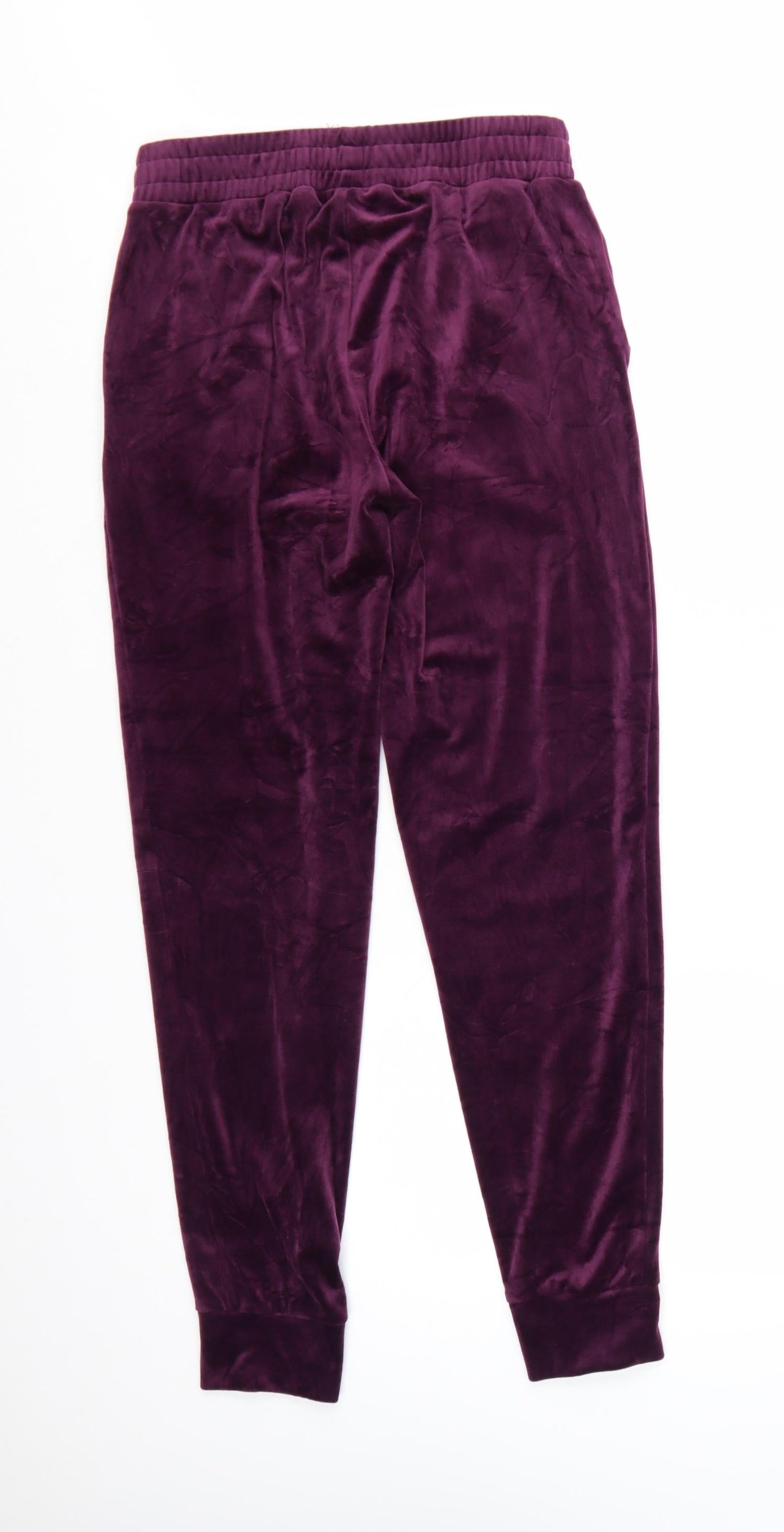 Beloved Women’s Purple Velour Jogger Trousers Size S