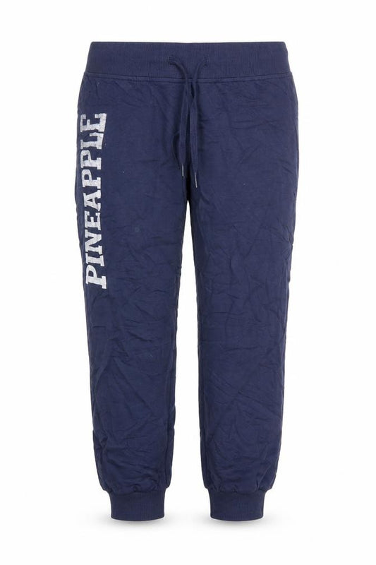 Pineapple Womens Navy Blue S Jogger Sweatpants Cotton