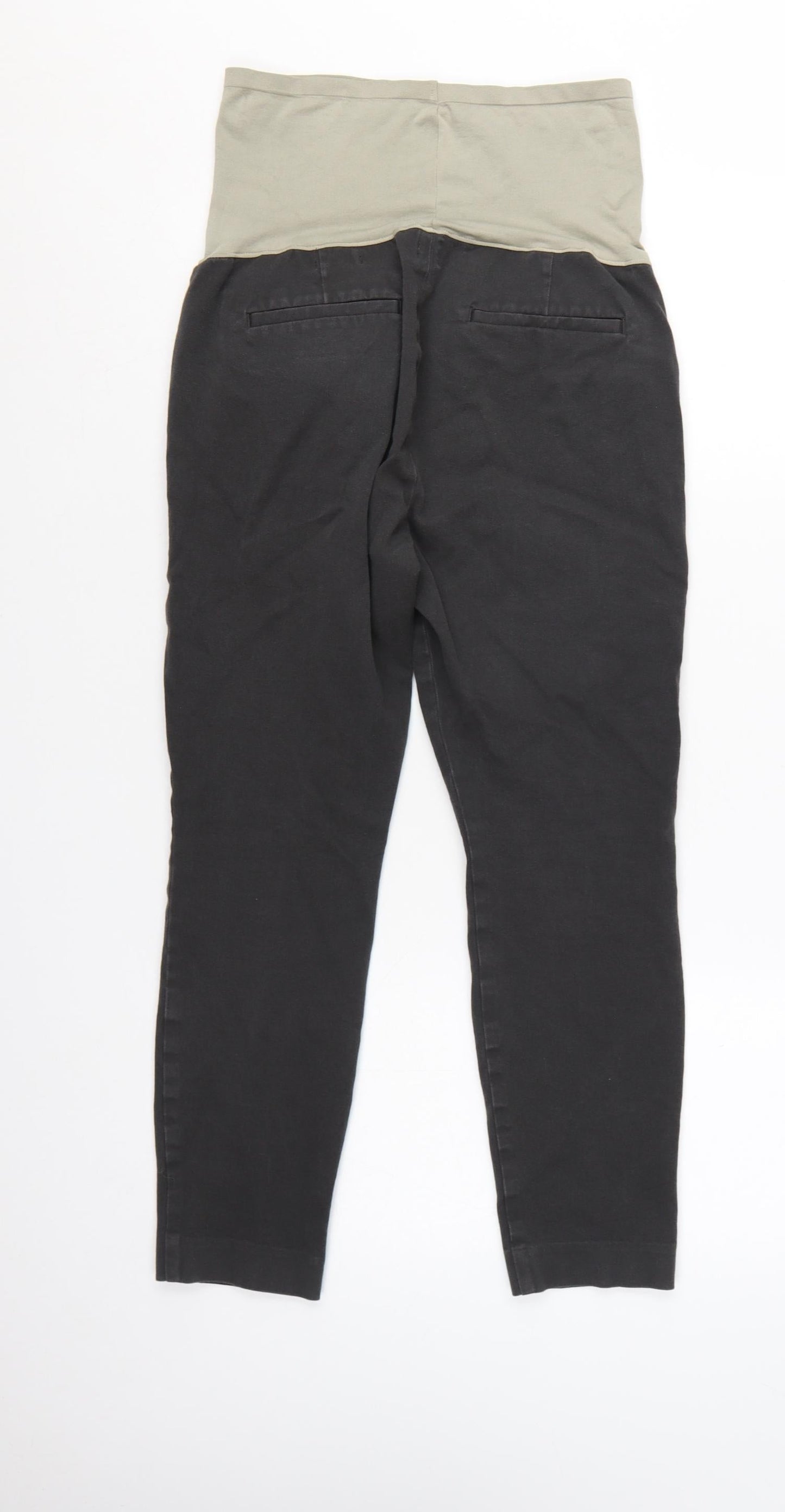 GAP Maternity Black Skinny Ankle Jeans Womens Size 8 High Waist