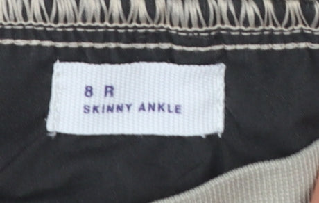 GAP Maternity Black Skinny Ankle Jeans Womens Size 8 High Waist