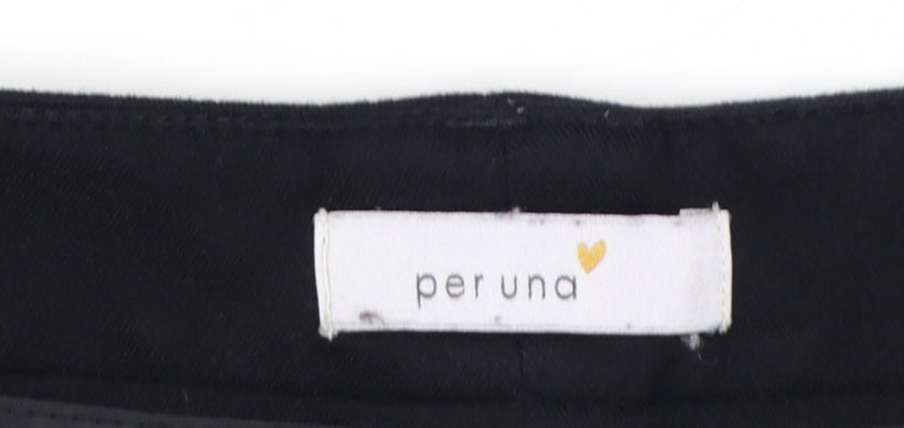 Marks and Spencer Per Una Women's Black Size 10 Stretch Trousers