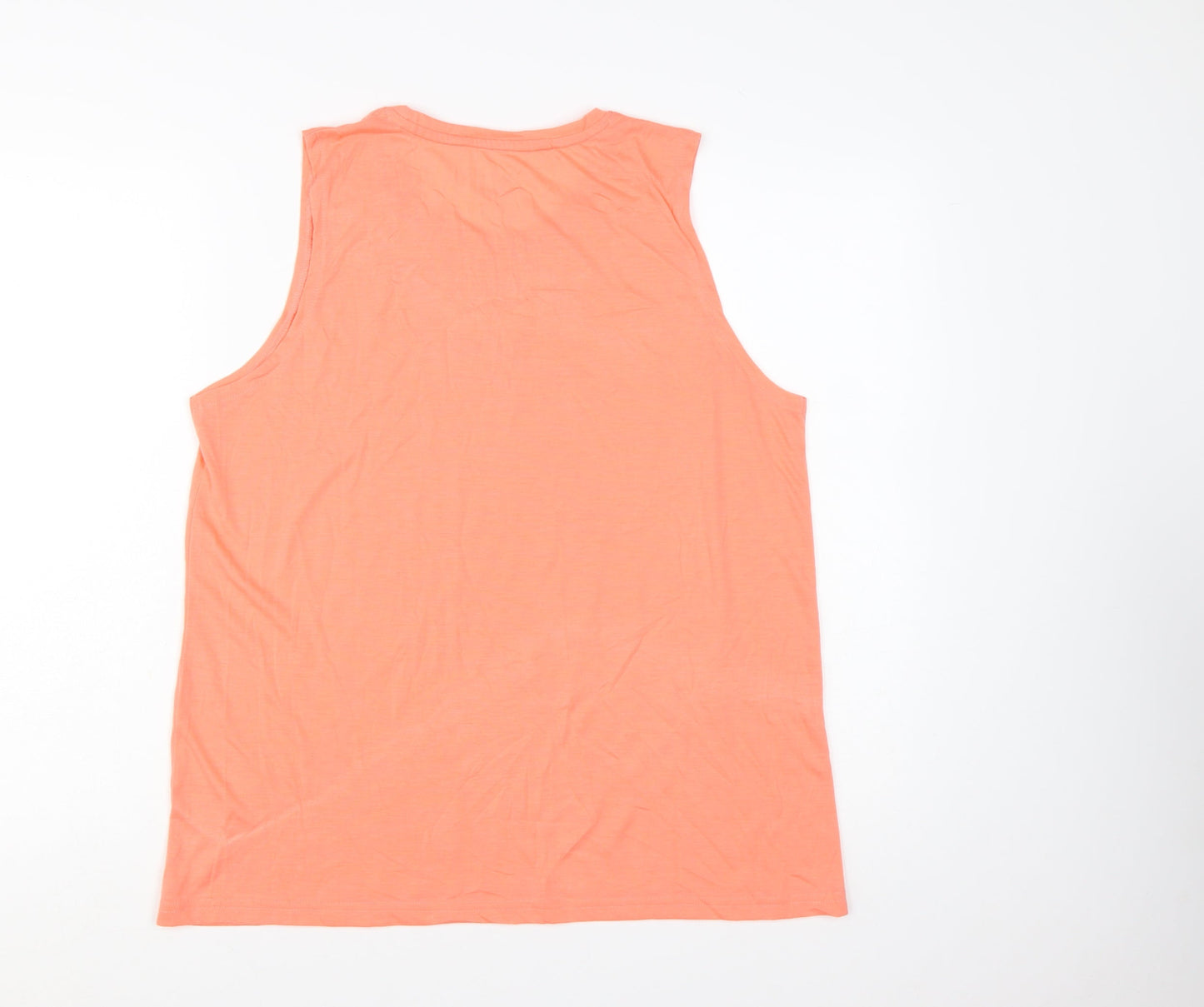Regatta Women's Orange Cotton Sleeveless Tank Top Size 16