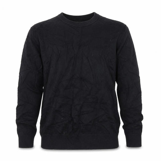 Gap Men's Black Cotton Crew Neck Pullover Jumper Size S