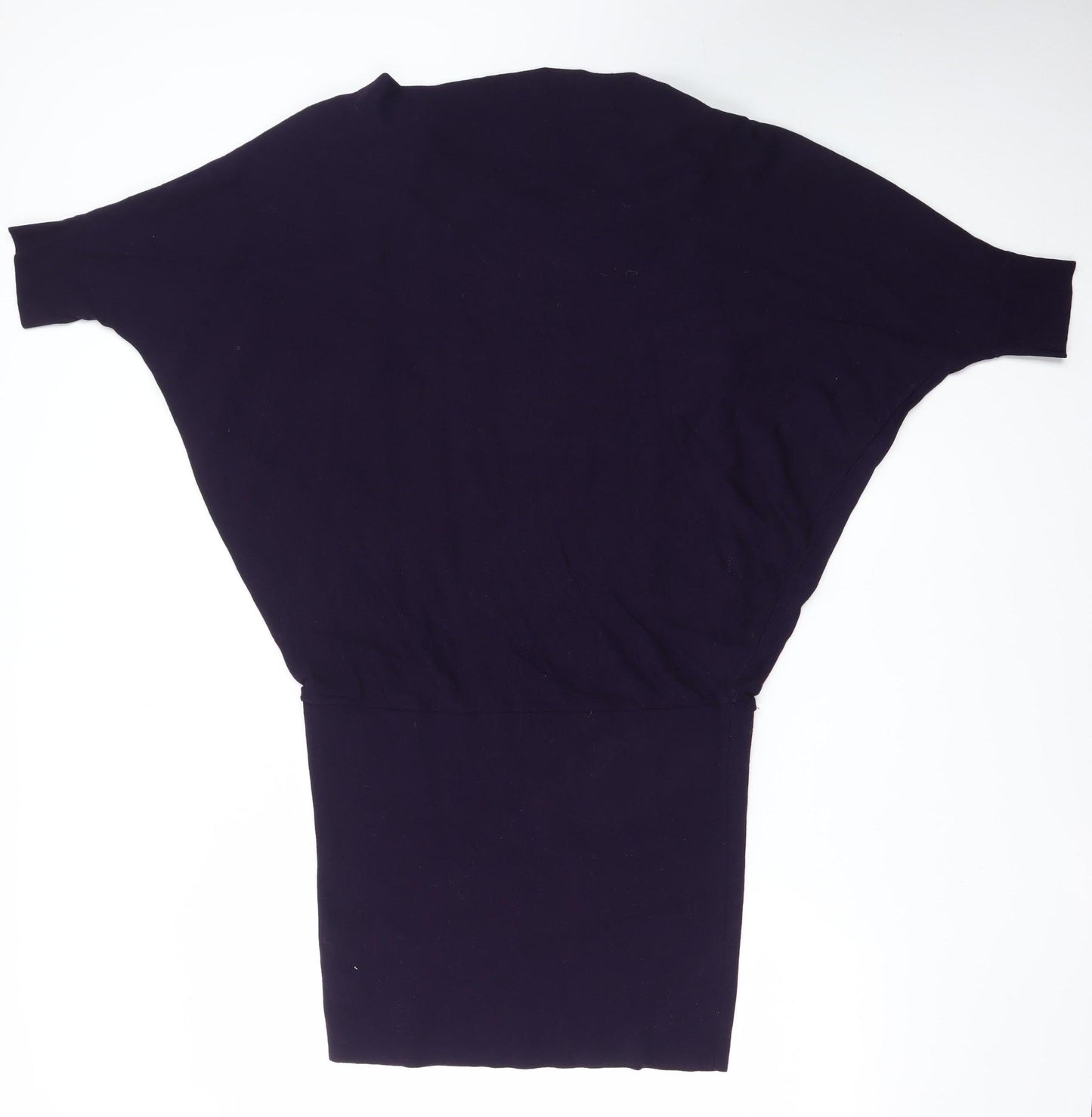Phase Eight Women Purple Size 10 Knit Batwing Bodycon Dress