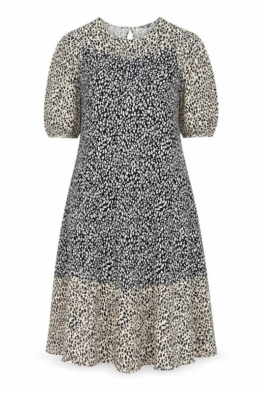 Marks & Spencer Women's Multicoloured Animal Print Midi Dress Size 10