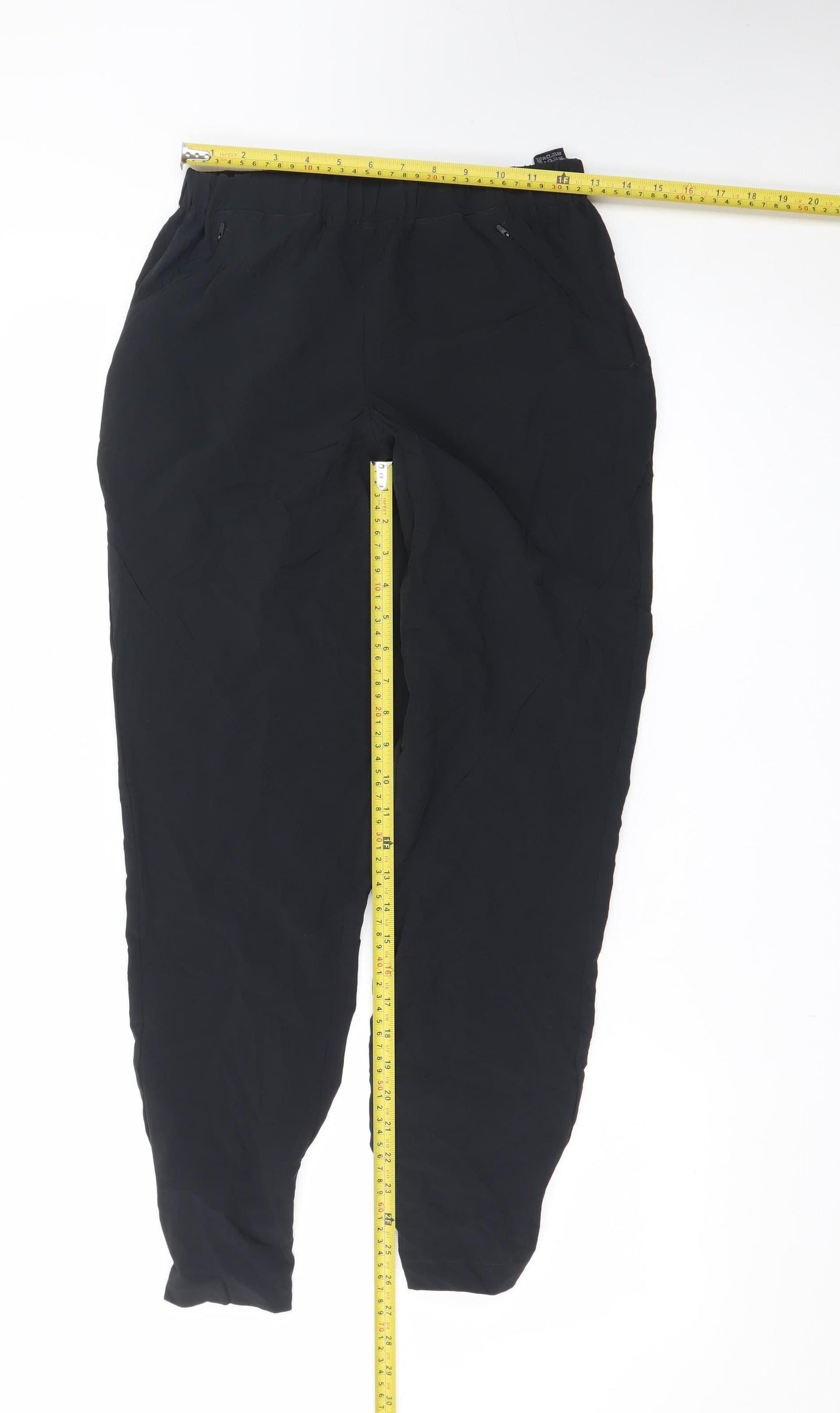 Marks and Spencer Women’s Black Size 8 Jogger Trousers