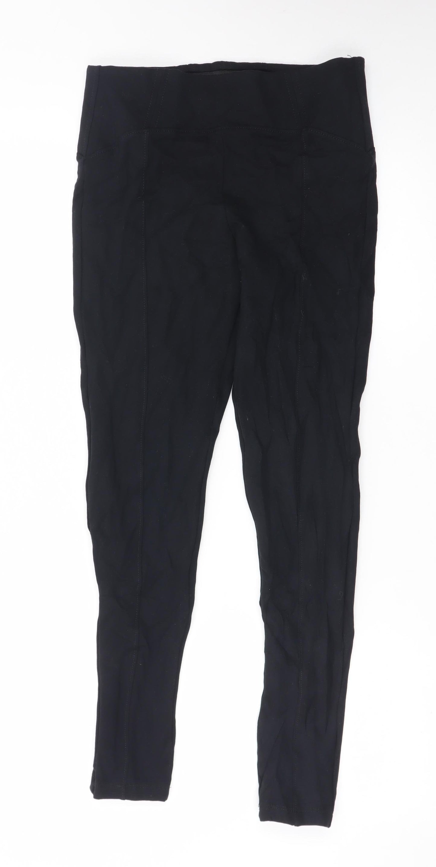 Marks and Spencer Women’s Black Size 10 High Rise Stretch Leggings
