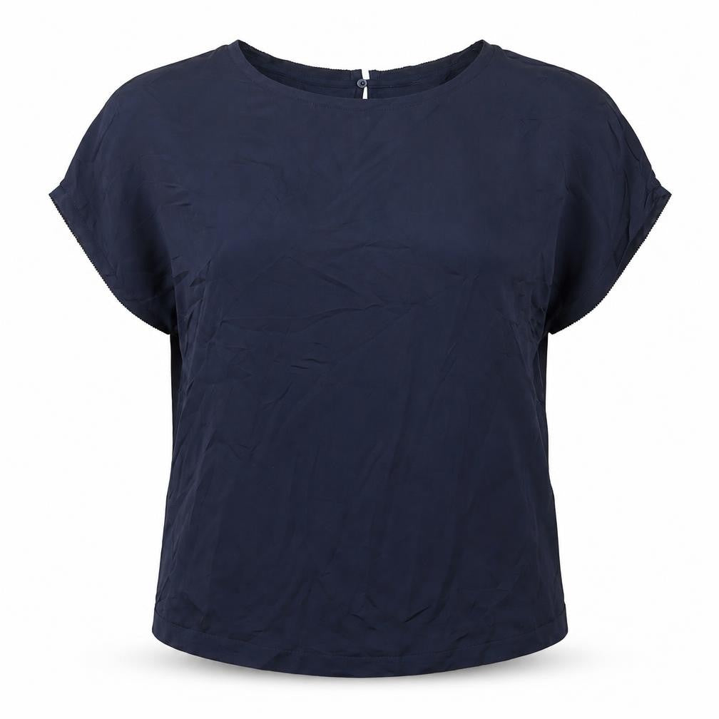Marks & Spencer Women’s Blue Short Sleeve Basic Blouse Size 6