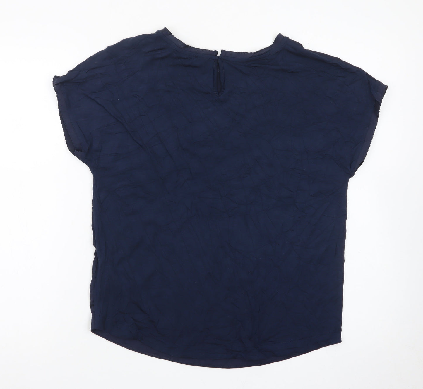 Marks and Spencer Women’s Blue Short Sleeve Basic Blouse Size 6