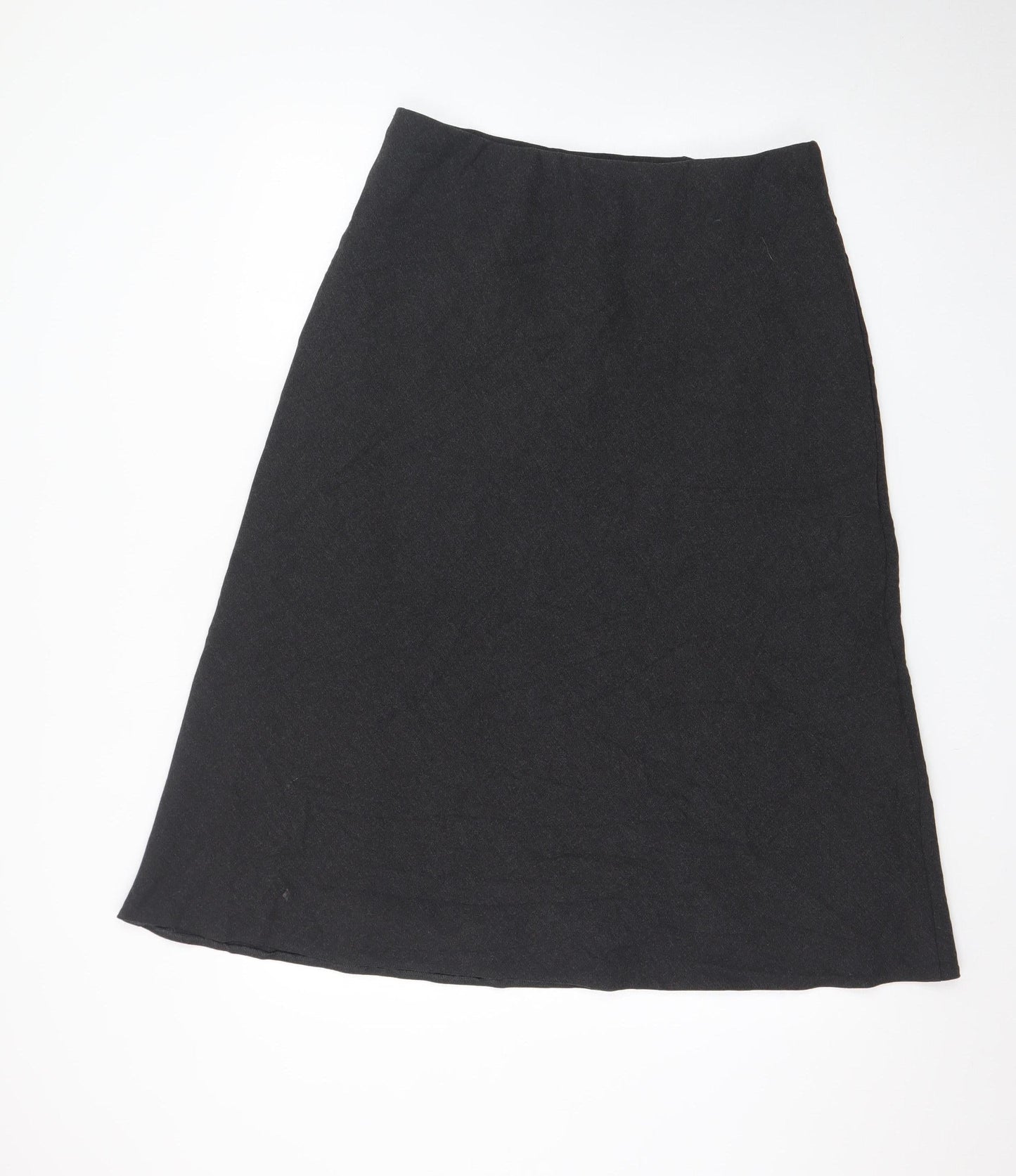 Marks and Spencer Women’s Black Wool Blend A-Line Skirt Size 16