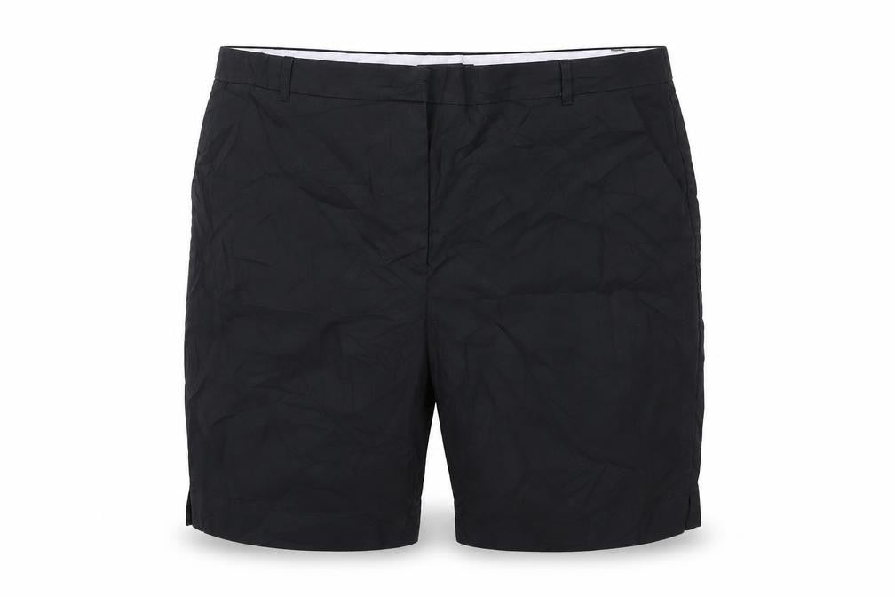 Marks & Spencer Men's Black Chino Shorts Size 20 Regular Fit