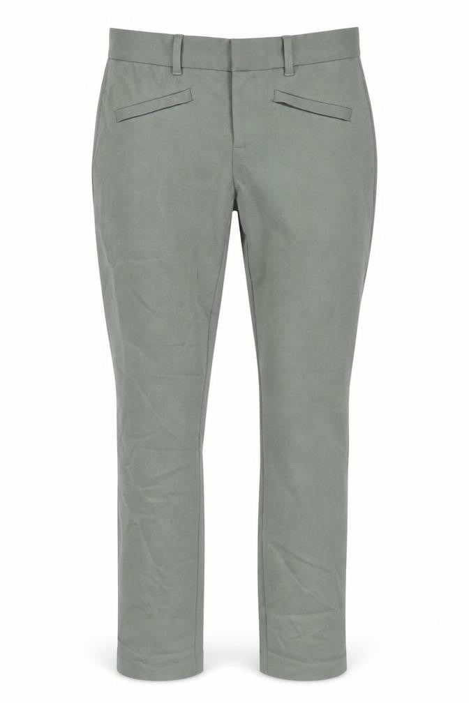 Gap Women’s Green Slim Fit Chino Trousers Size 2 Stretch Twill