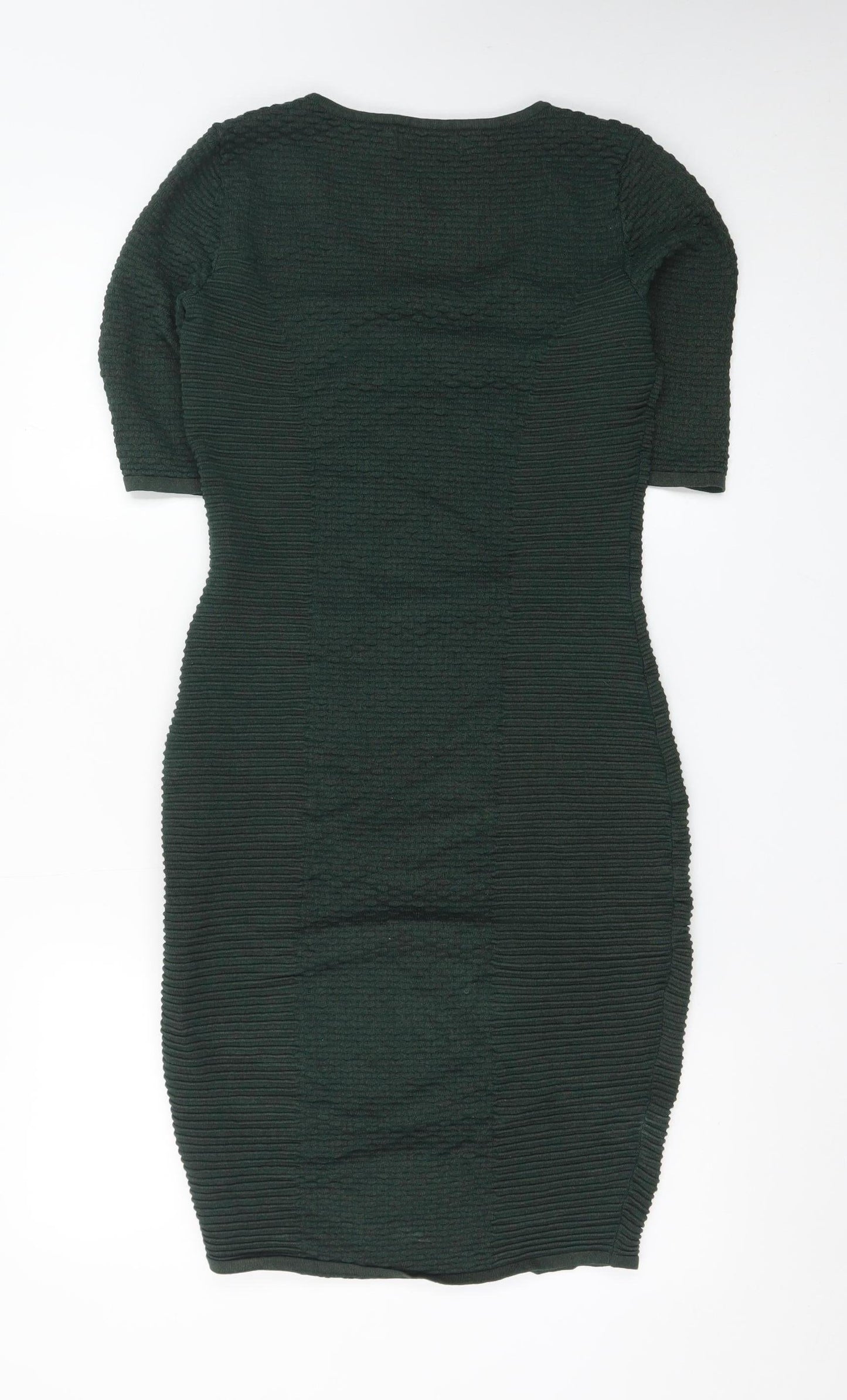Marks and Spencer Women’s Green Bodycon Knit Dress Size 8