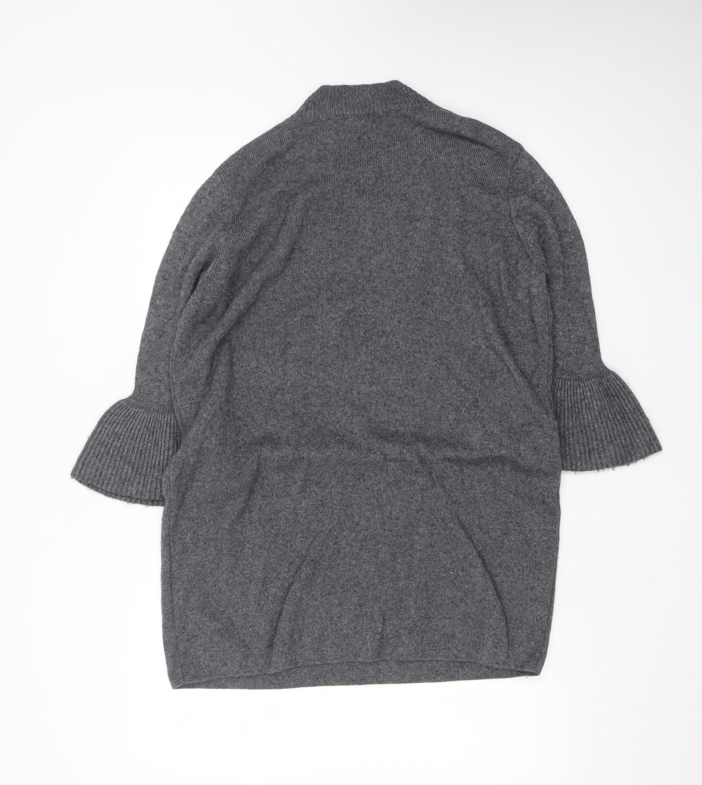 Phase Eight Women’s Grey Wool Knit Jumper Dress Size 12