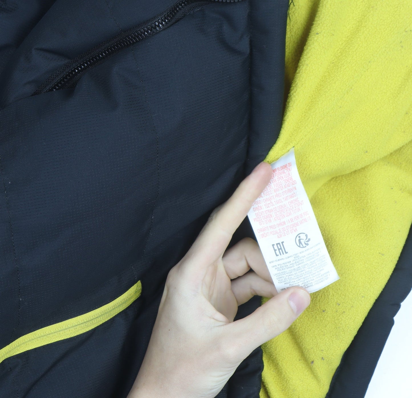Northern Expo Men's Black L Hooded Puffer Jacket Winter Coat