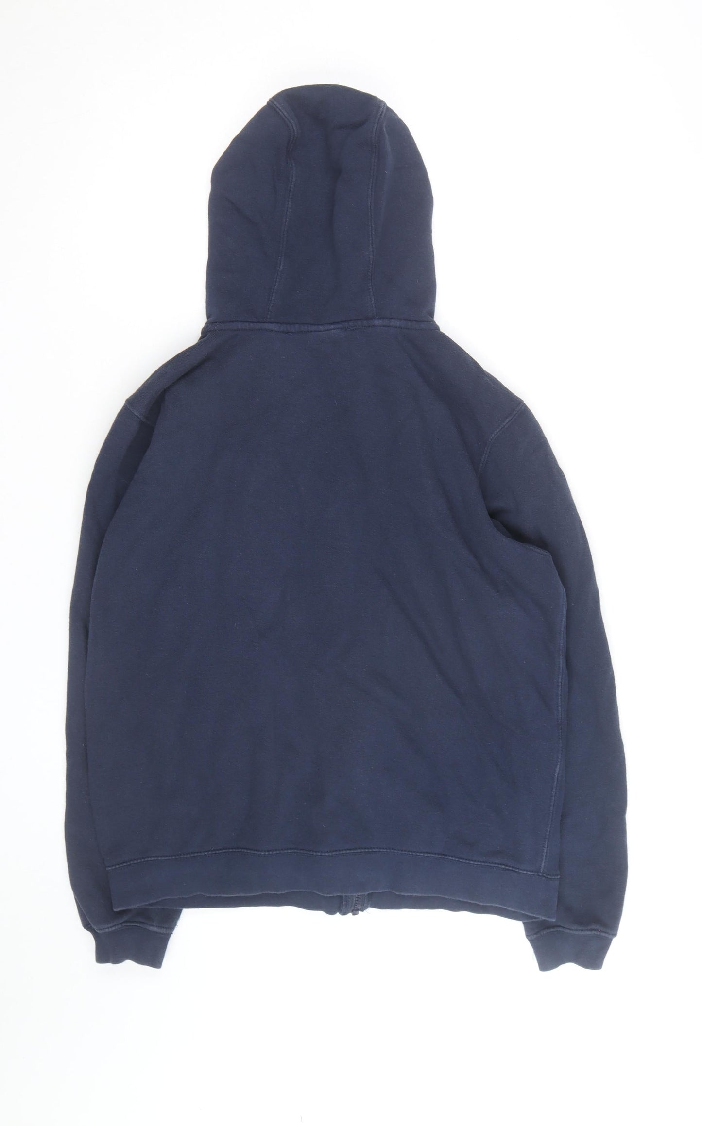 Nike Men's Blue Full Zip Hoodie Medium Fleece Sportswear