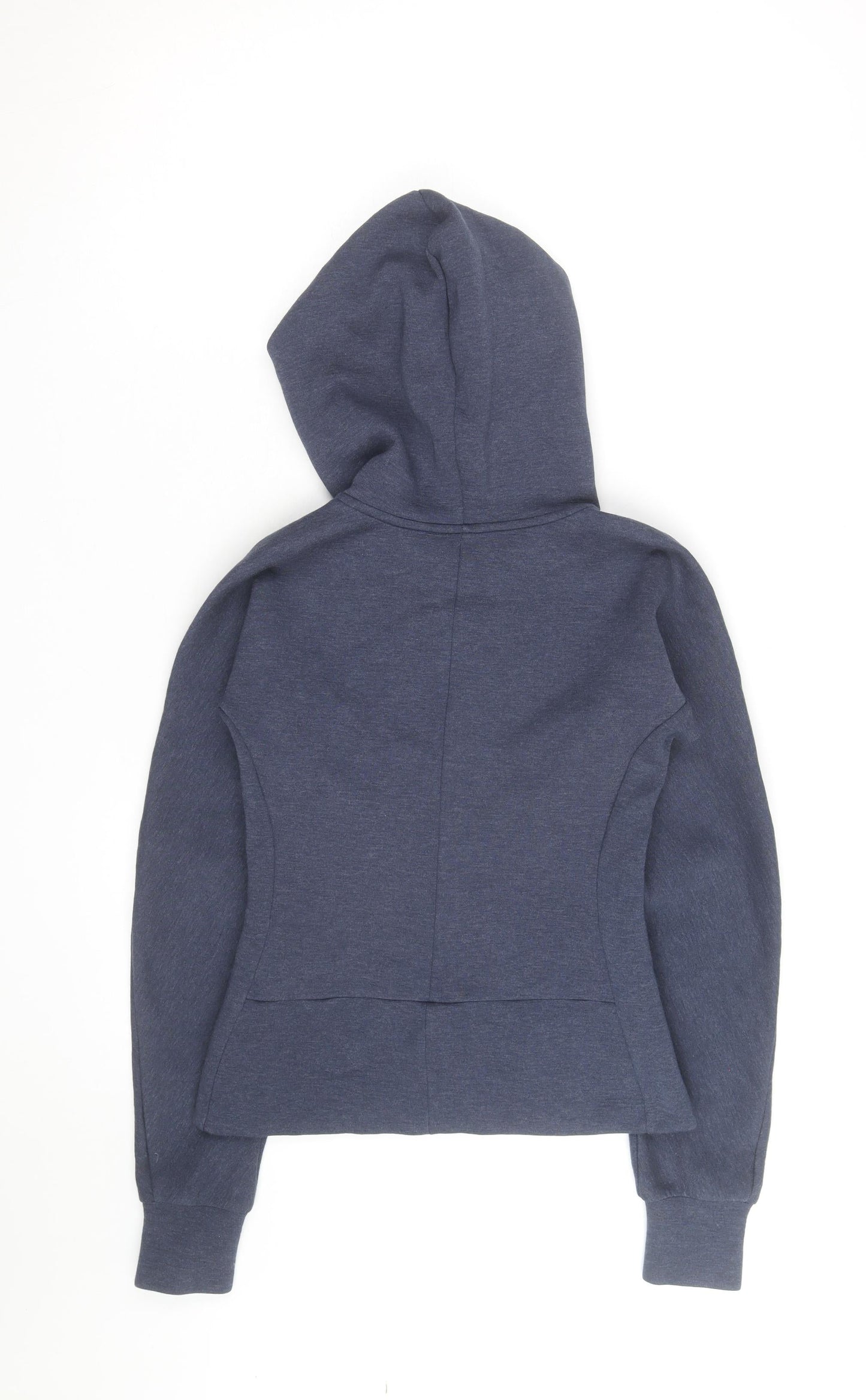 Adidas Girls Blue Full Zip Hoodie - Size 11-12 Years Hooded Sweatshirt