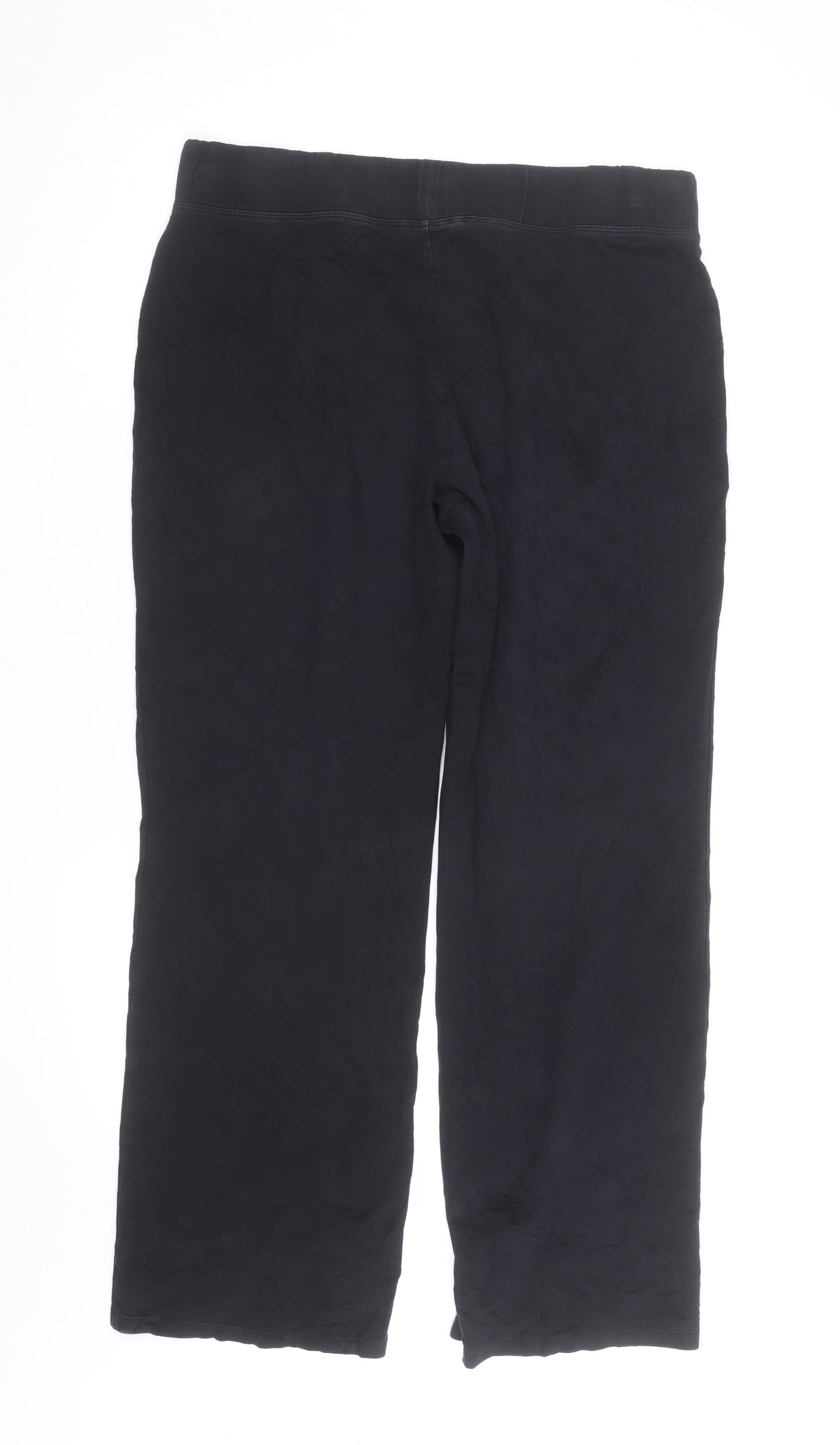 Marks and Spencer Women’s Black Jersey Leggings Size 16 Regular Fit
