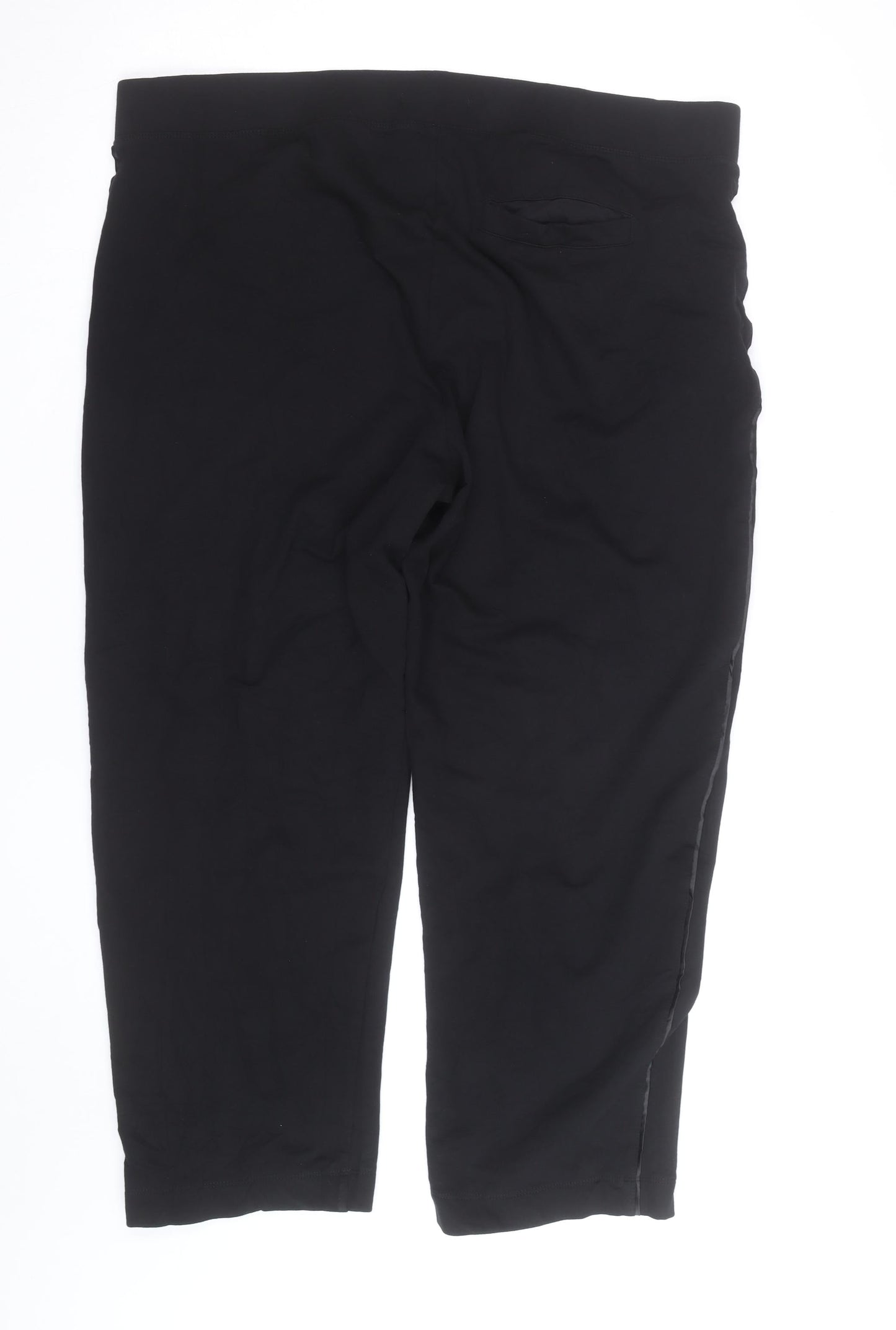 Marks and Spencer Women’s Black Size 22 Straight Leg Trousers