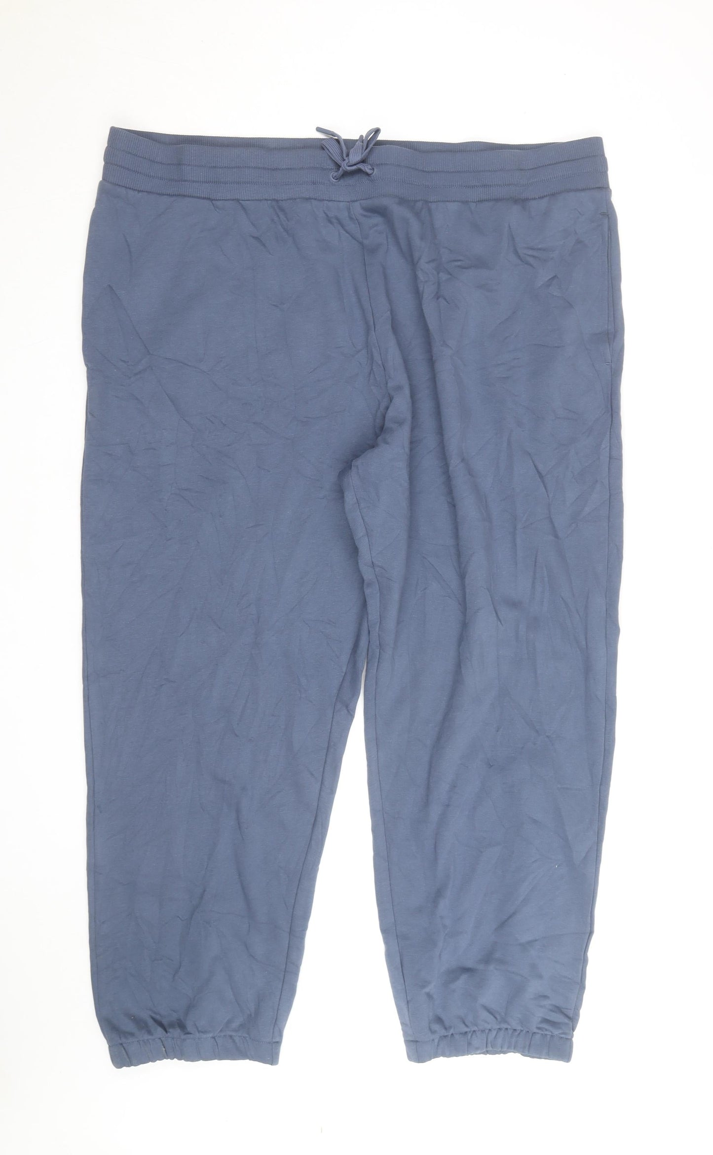 Marks and Spencer Men's Blue 3XL Fleece Jogger Trousers