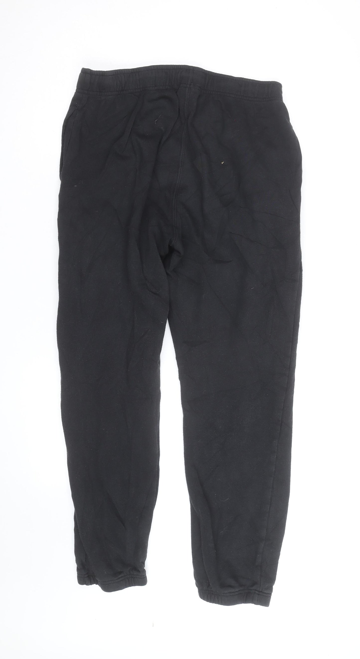 Champion Men's Black Fleece Jogger Trousers Size L