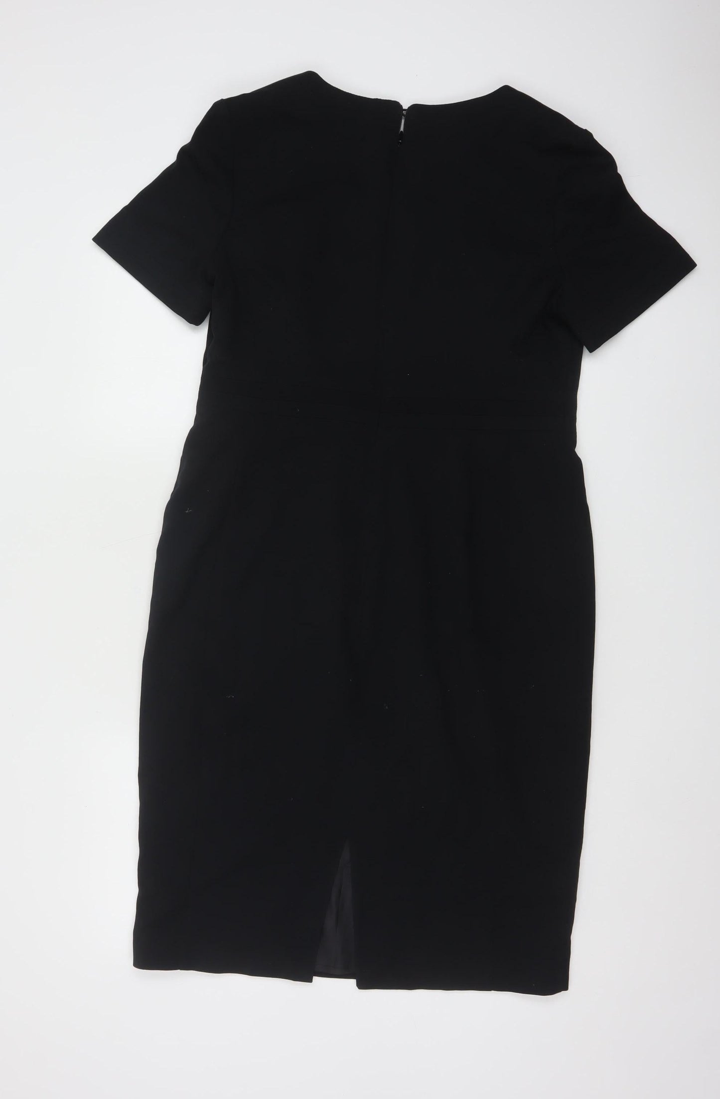 Marks and Spencer Women’s Black Sheath Knee Length Work Dress UK 14