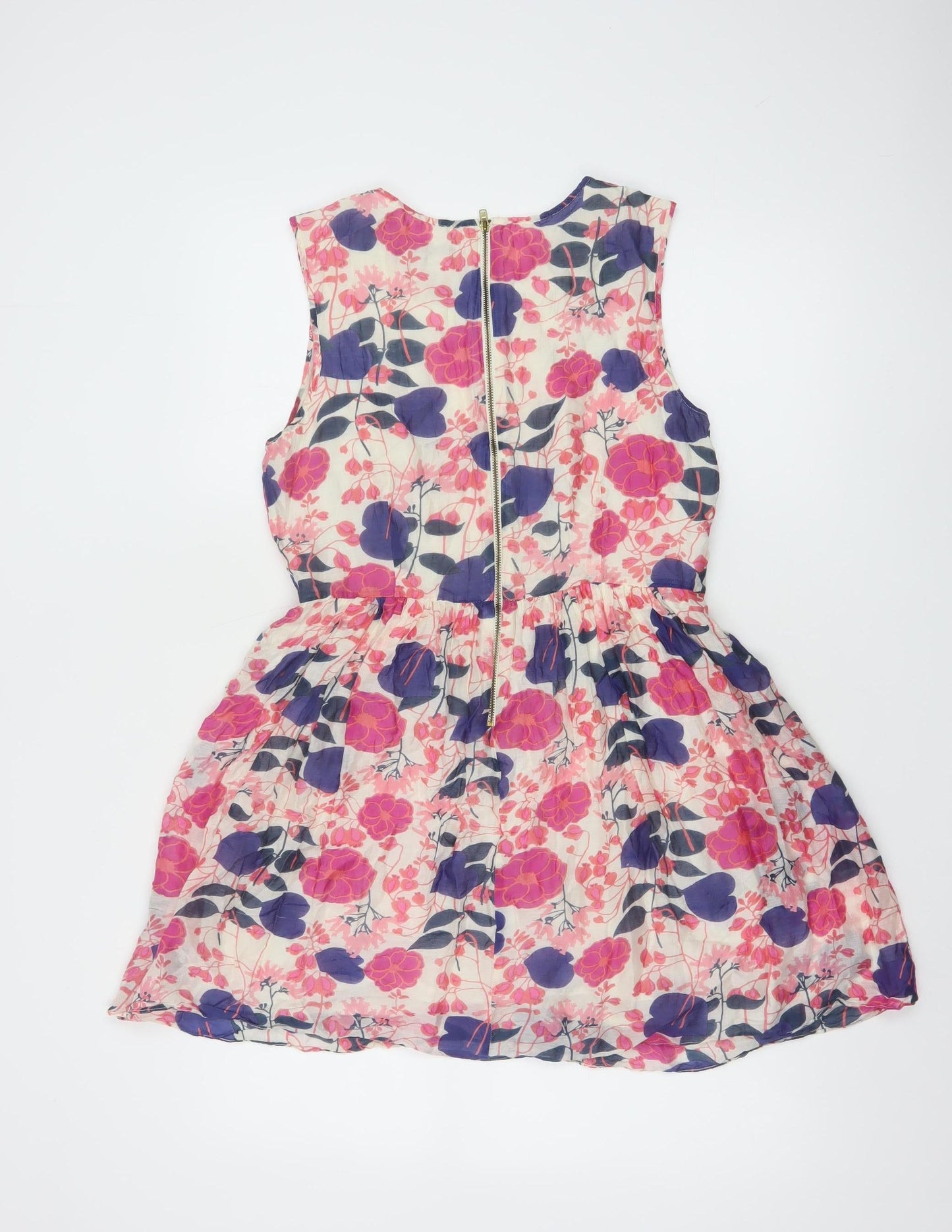 Oasis Women’s Multicoloured Floral Fit & Flare Dress Size 10