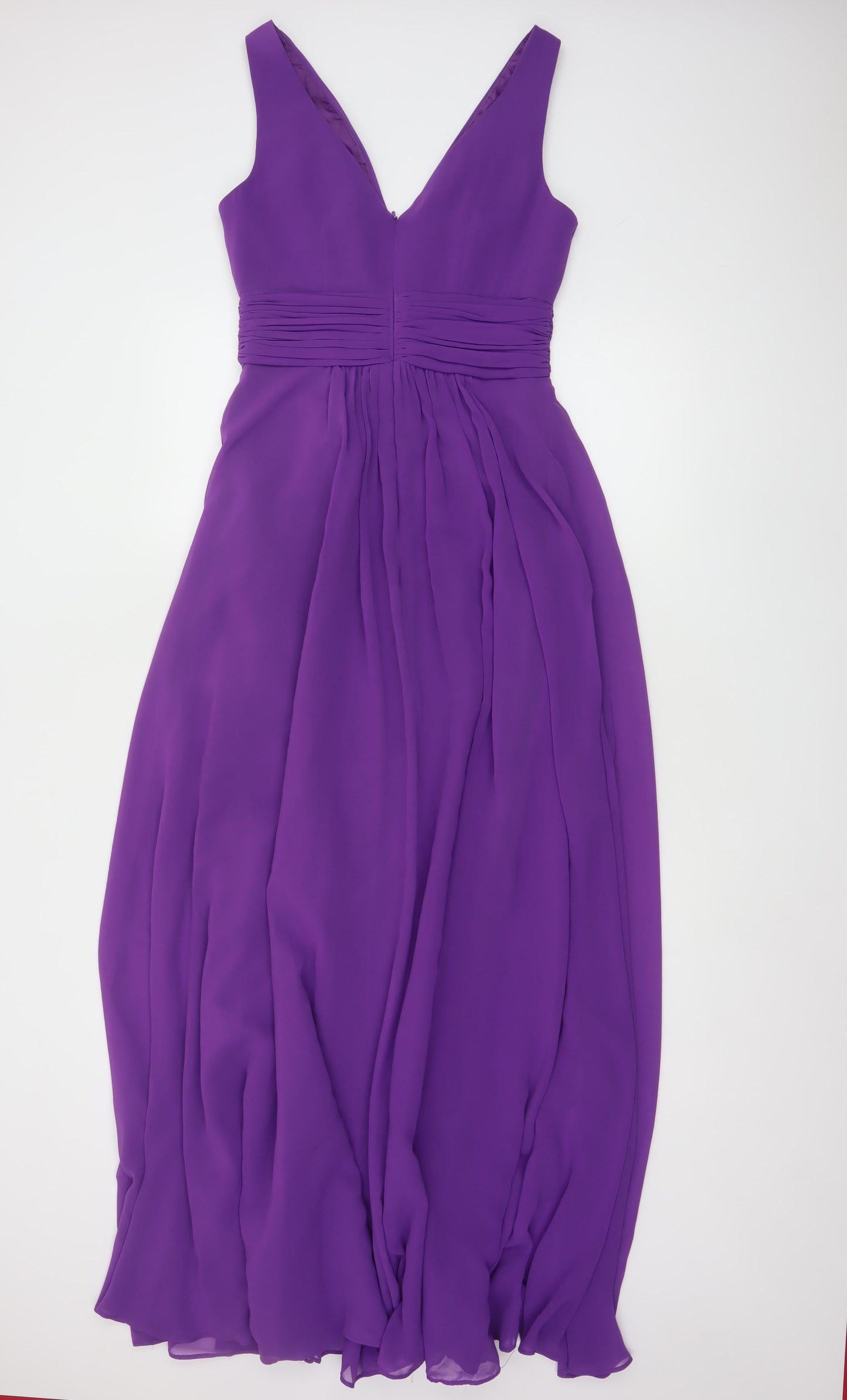 BHS Women’s Purple Long Ball Gown Dress Size 10 Wedding Collection