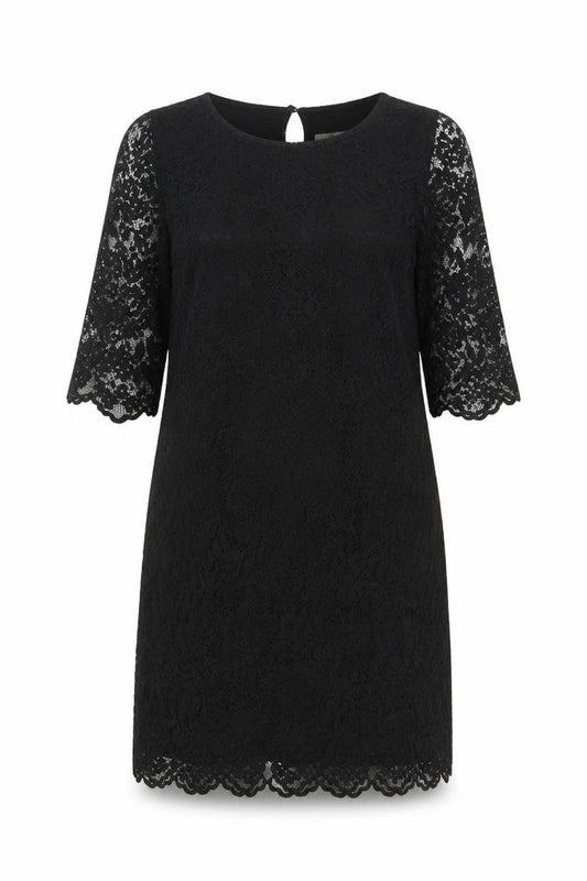 Marks and Spencer Women’s Black Lace Shift Dress Size 10