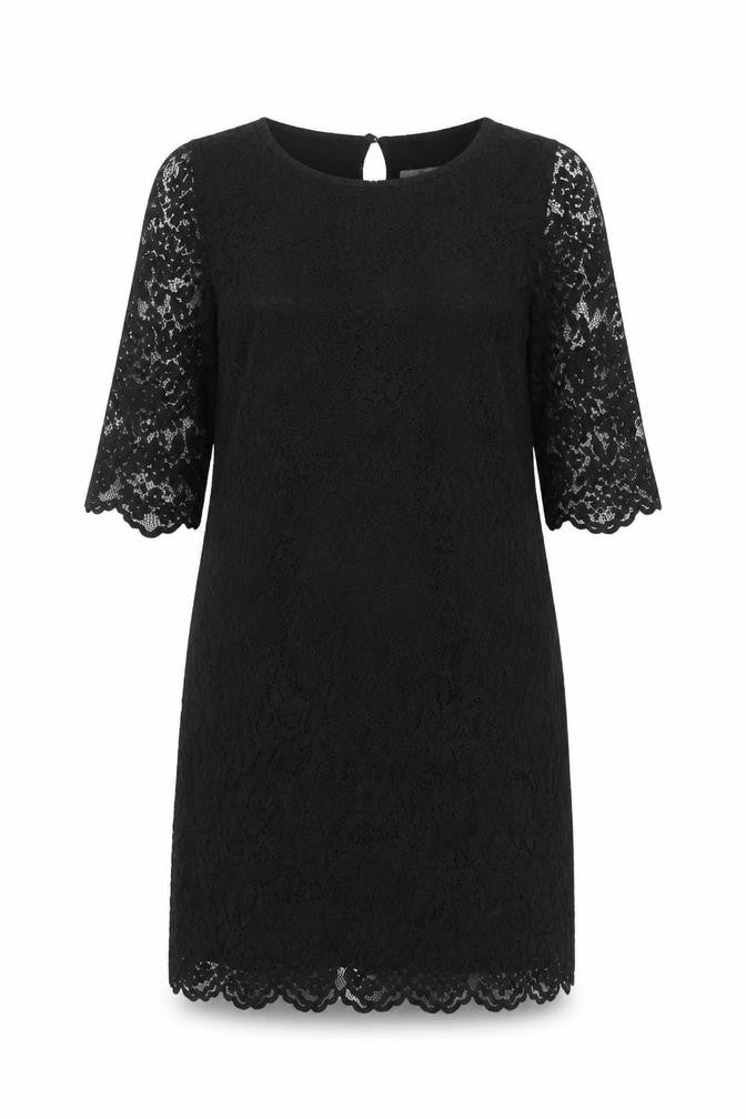 Marks & Spencer Women’s Black Lace Shift Dress Size 10