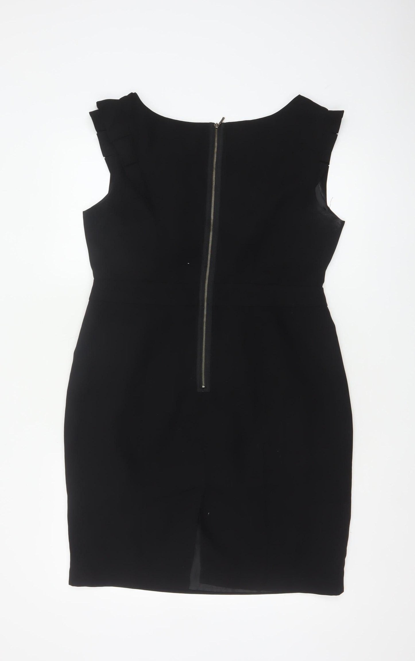 Marks and Spencer Women’s Black Size 14 Sleeveless Sheath Dress