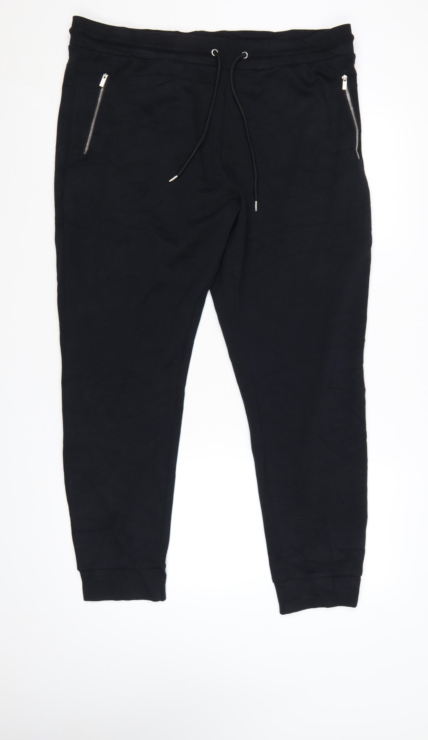 Marks and Spencer Autograph Men's Black XL Jogger Trousers