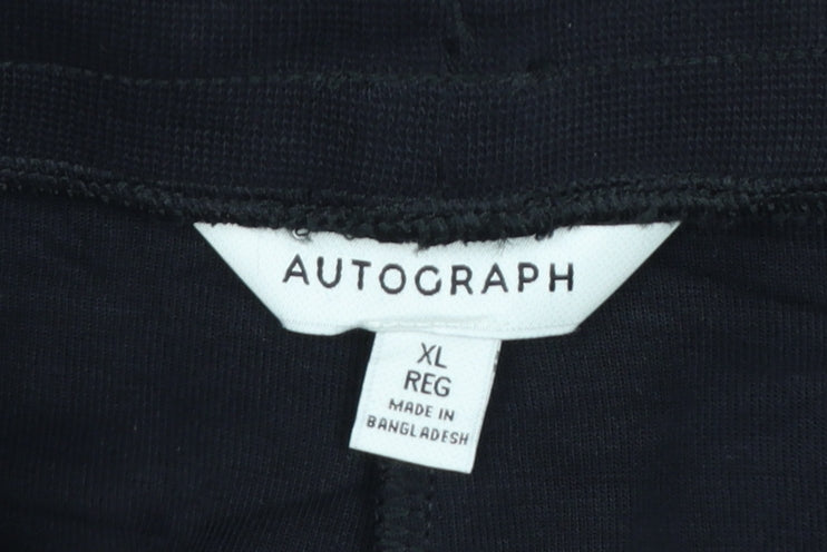 Marks and Spencer Autograph Men's Black XL Jogger Trousers