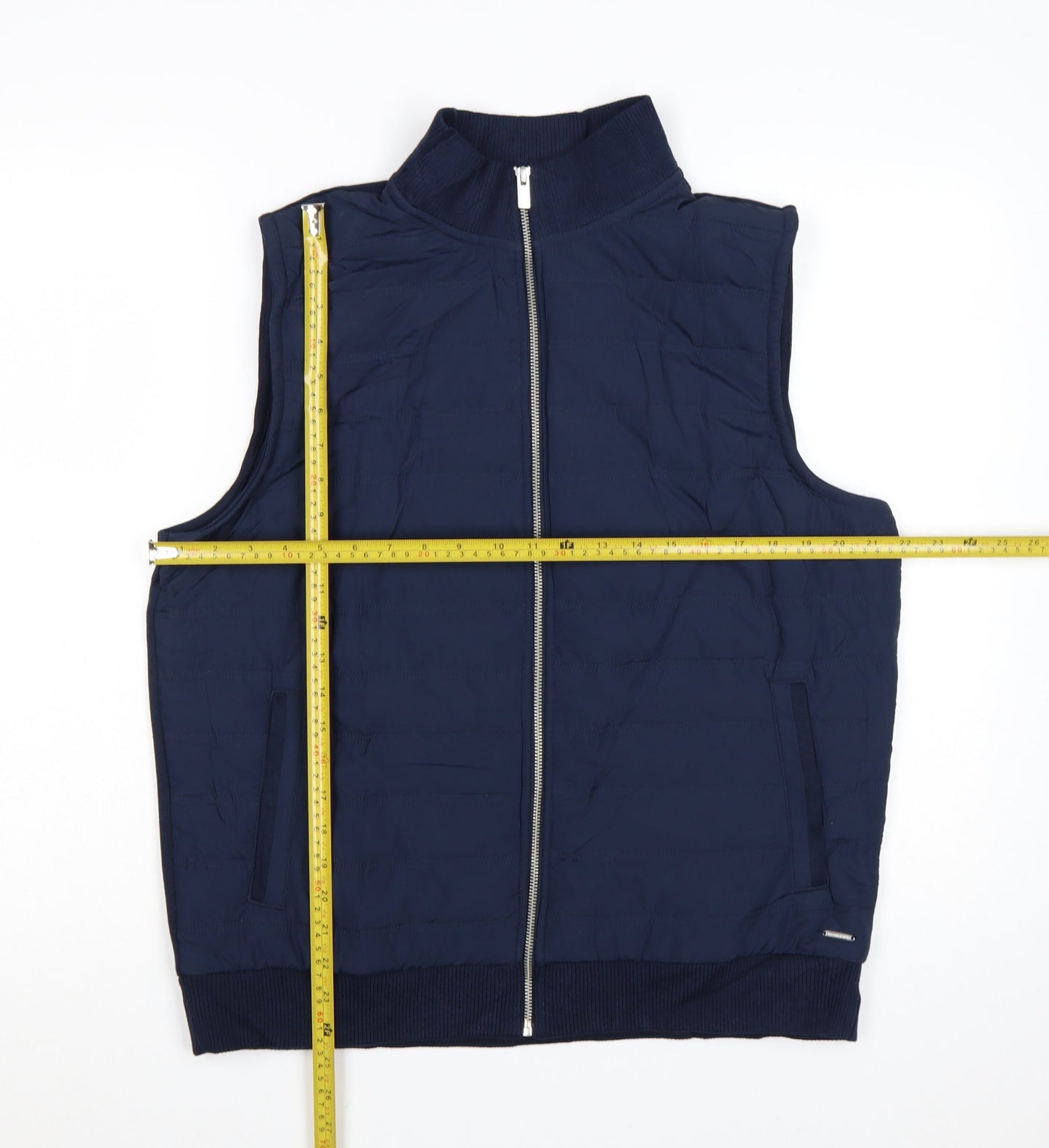 Marks and Spencer Men’s Blue Quilted Bodywarmer Gilet L