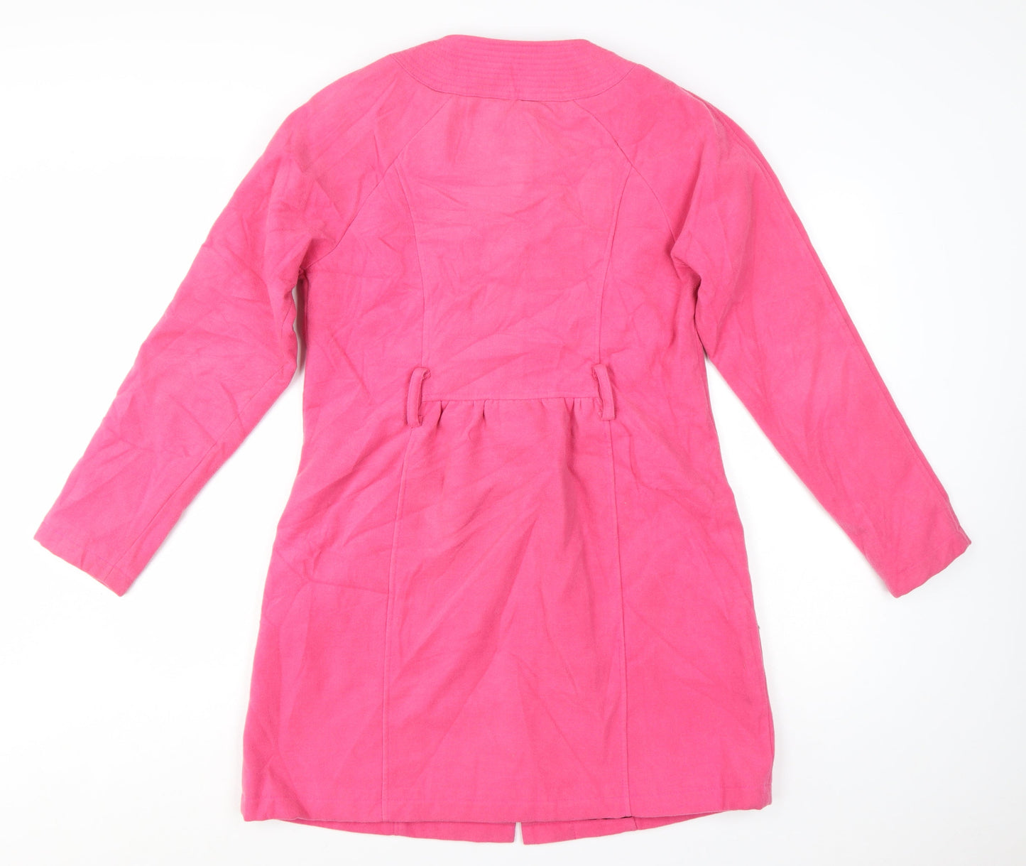 New York Laundry Women's Pink Mid-Length Button Coat Size 12