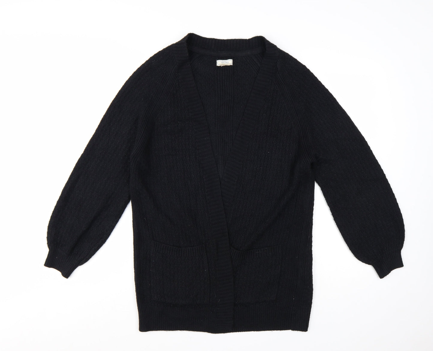 FatFace Women's Black Long Sleeve Knit Cardigan UK 10